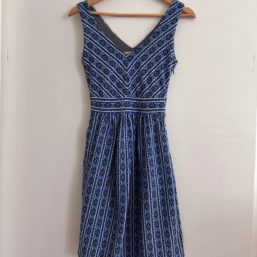 Blue Lazuli Maeve by Anthropologie Dress W/ Pockets